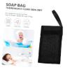MUSISALY 10pcs Soap Pouch Foaming Nets for Handmade Soap Mesh Bag for Shower Cleaning Tool view 3