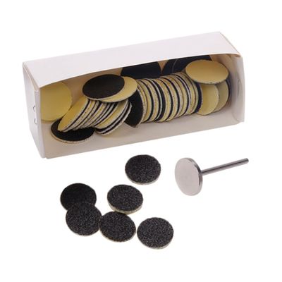 PLAFOPE 1set Feet Sanding Discs for Pedicure Dead Skin Removers Sandpaper Bearings Essential Foot Care Tool for Home and Salon Use