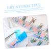 IWOWHERO Convenient Nail Display Holder Lightweight Nail Rack for Practice and Training Decorative Transparent Stand for Beauty and Diy Use view 3
