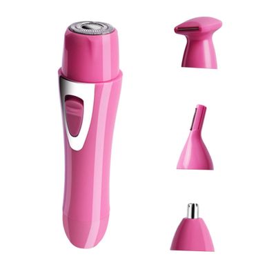 BIUDECO Electric Nose Hair Trimmer Compact USB Rechargeable Grooming Tool for Men and Women Durable Design for Easy Hair Removal for Travel and Everyday Use Pink