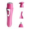BIUDECO Electric Nose Hair Trimmer Compact USB Rechargeable Grooming Tool for Men and Women Durable Design for Easy Hair Removal for Travel and Everyday Use Pink view 1