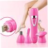 BIUDECO Electric Nose Hair Trimmer Compact USB Rechargeable Grooming Tool for Men and Women Durable Design for Easy Hair Removal for Travel and Everyday Use Pink view 3