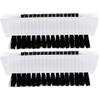 Didiseaon 2pcs Wear-resistant Nail Brush Soft Bristle Two-sided Cleaning Tool for Fingernails and Toenails for Home and Salon Use Easy to Carry and Comfortable Grip view 1