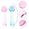 ASAKKURA 10pcs Long Handle Nail Cleaning Brushes Multi-functional Fingernail Dirt Dust Scrub Brush for Kitchen Bathroom and Garden Use Lightweight and Design Random Color view 3
