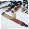 IWOWHERO Double-thick Leather Sharpening Canvas for Razors and Scissors Durable and Lightweight Design for Easy Sharpening Random Color view 4