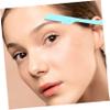 ASAKKURA 10pcs Portable Stainless Steel Eyebrow Hair Trimmers with Protective Cover Professional Eyebrow Razors for Women Compact and Lightweight for Travel and Precision Grooming view 3