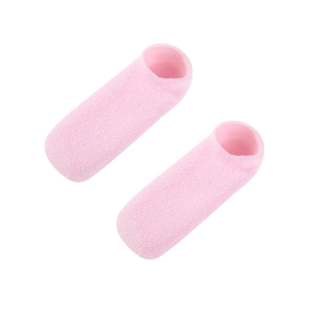 BIUDECO 1pair Gel Moisturizing Socks for Soft Feet Care No-wash Hydrating Foot Cover for Home and Made from Skin-Friendly Material