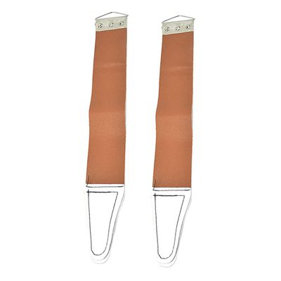 Healeved Dual-sided Razor Sharpening Straps Household Shaver Strop Tool Practical Barber Shop Strop for Clipper Random