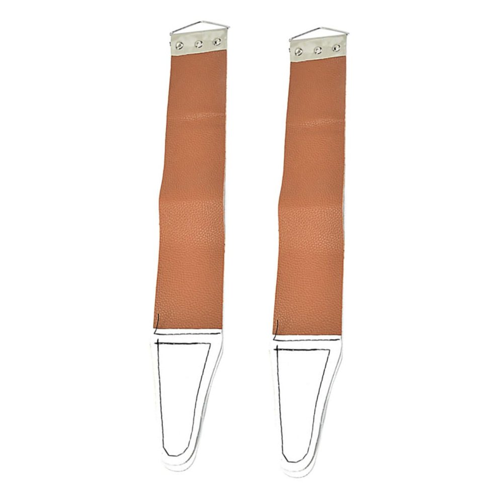 Healeved Dual-sided Razor Sharpening Straps Household Shaver Strop Tool Practical Barber Shop Strop for Clipper Random