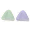 ASAKKURA 2pcs Portable Stainless Eyebrow Trimmers Lightweight Eyebrow Cutters for Home and Travel for Precise Shaping and Grooming Green Purple Colors view 1