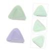 ASAKKURA 2pcs Portable Stainless Eyebrow Trimmers Lightweight Eyebrow Cutters for Home and Travel for Precise Shaping and Grooming Green Purple Colors view 4