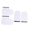 BIUDECO 4pcs Women Paraffin Wax Mitts Booties Heat Therapy Spa Hand Foot Cover Nourishing Foot Care Tool view 1