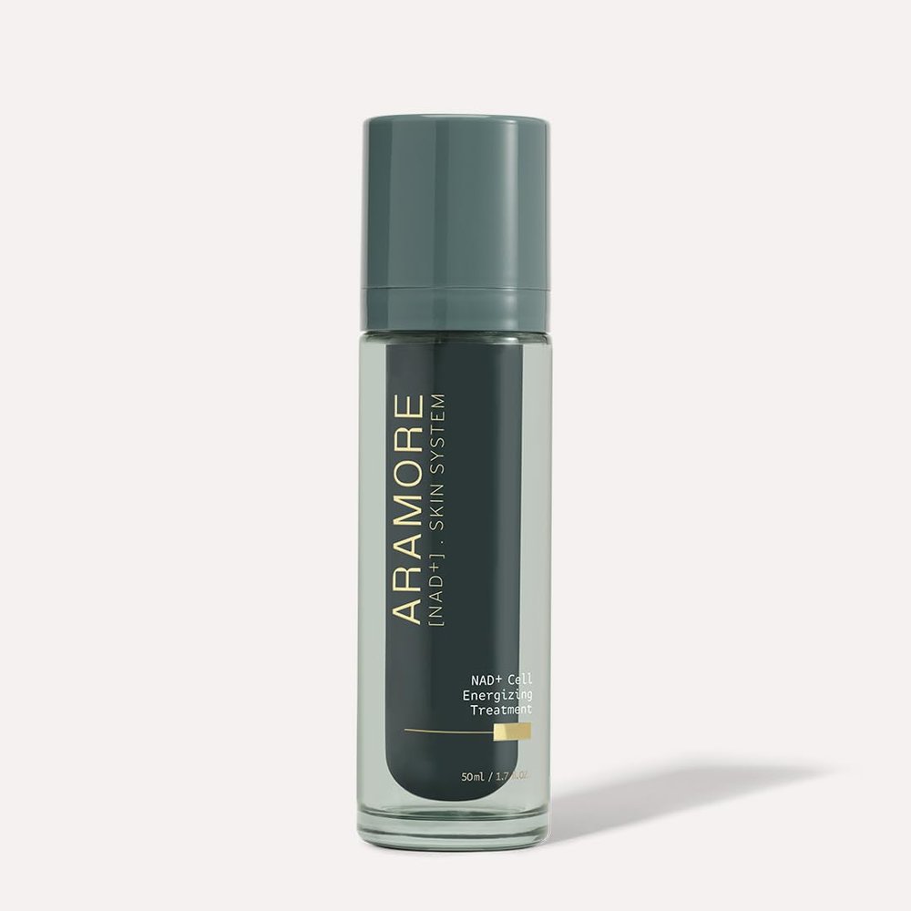 Aramore NAD+ Cell Energizing Skin Care Treatment with Proprietary NAD+ Precursor Complex, Clinically Proven to Target 12 Signs of Aging - 50ml