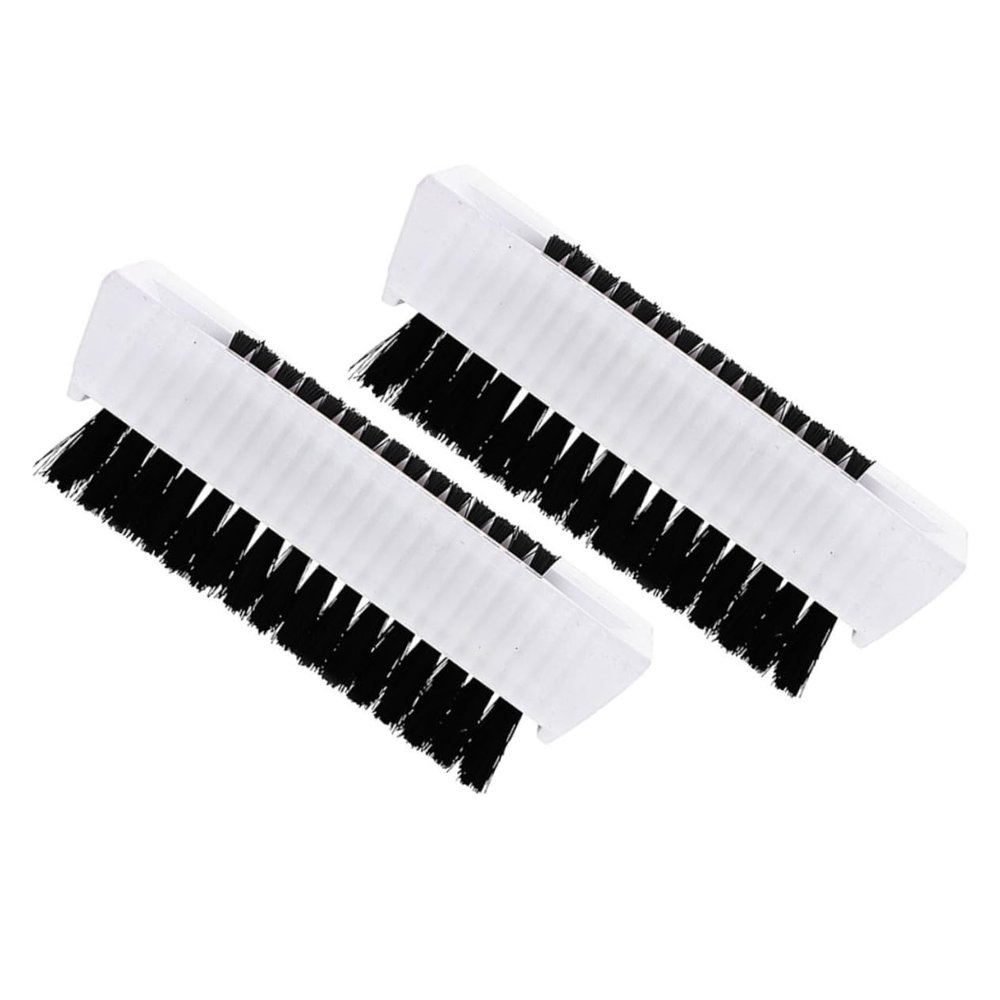 NULYLU Nail Accessory Set 2-in-1 Fingernail Brush Scrubber Multi-function Nail Cleaning Use