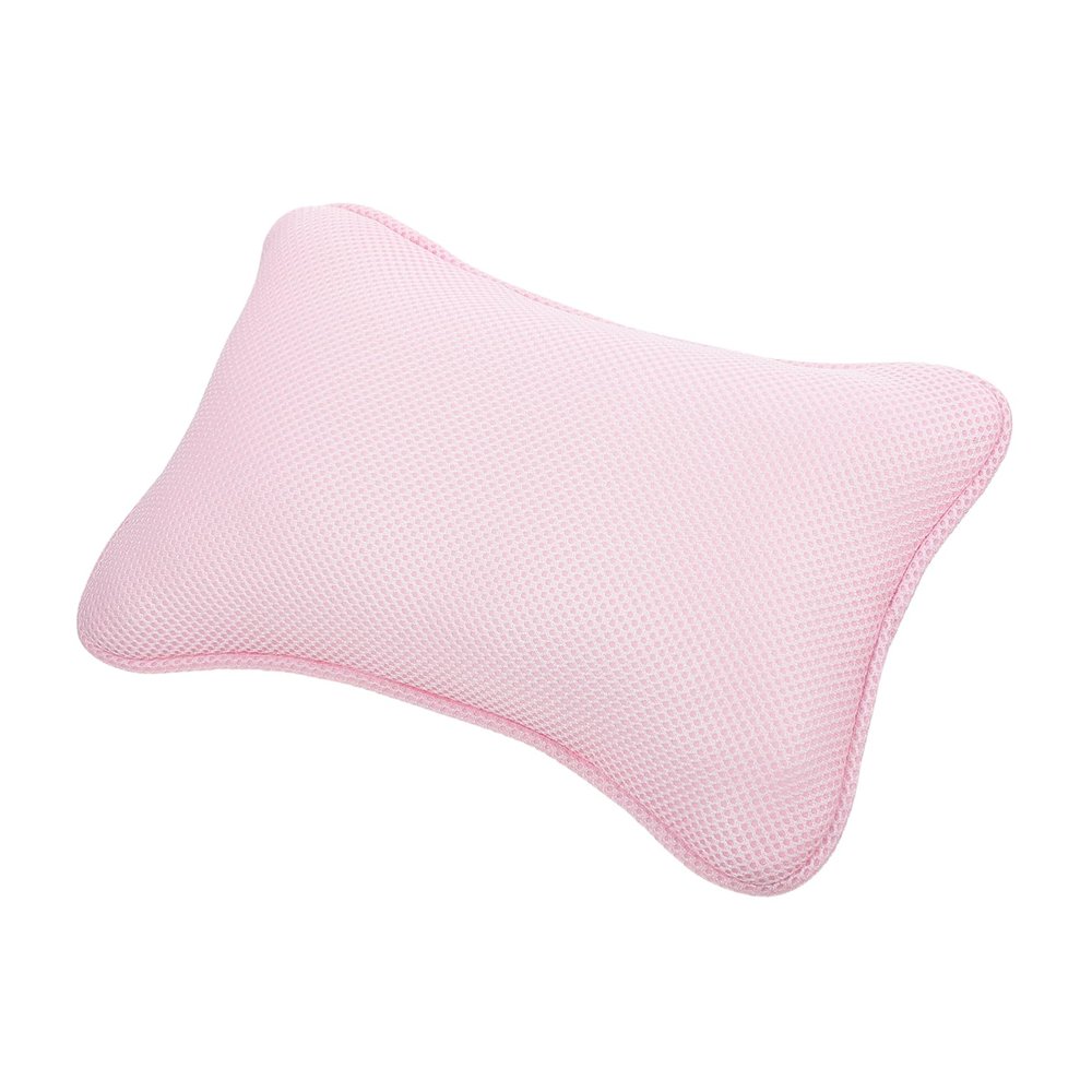 ASAKKURA 1pc Inflatable Bathtub Spa Pillow Bath Tub Pillow Suction Cups Comfortable Headrest