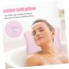 ASAKKURA 1pc Inflatable Bathtub Spa Pillow Bath Tub Pillow Suction Cups Comfortable Headrest view 3