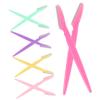 TOVINANNA 10pcs Eyebrow Razor Kit Shaping Tools Easy to Use Non-slip Grip for Women Beauty view 1