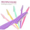 TOVINANNA 10pcs Eyebrow Razor Kit Shaping Tools Easy to Use Non-slip Grip for Women Beauty view 3