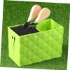 IWOWHERO Scissors Storage Box Organizer Double Slots Non-Slip Hair Tools Holder for Home and Salon Use Green view 4