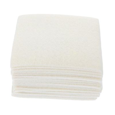 BIUDECO Hairdressing Heat Insulation Pad 20pcs Set Straightener Perm Mat Insulation Cotton for Hair Perm