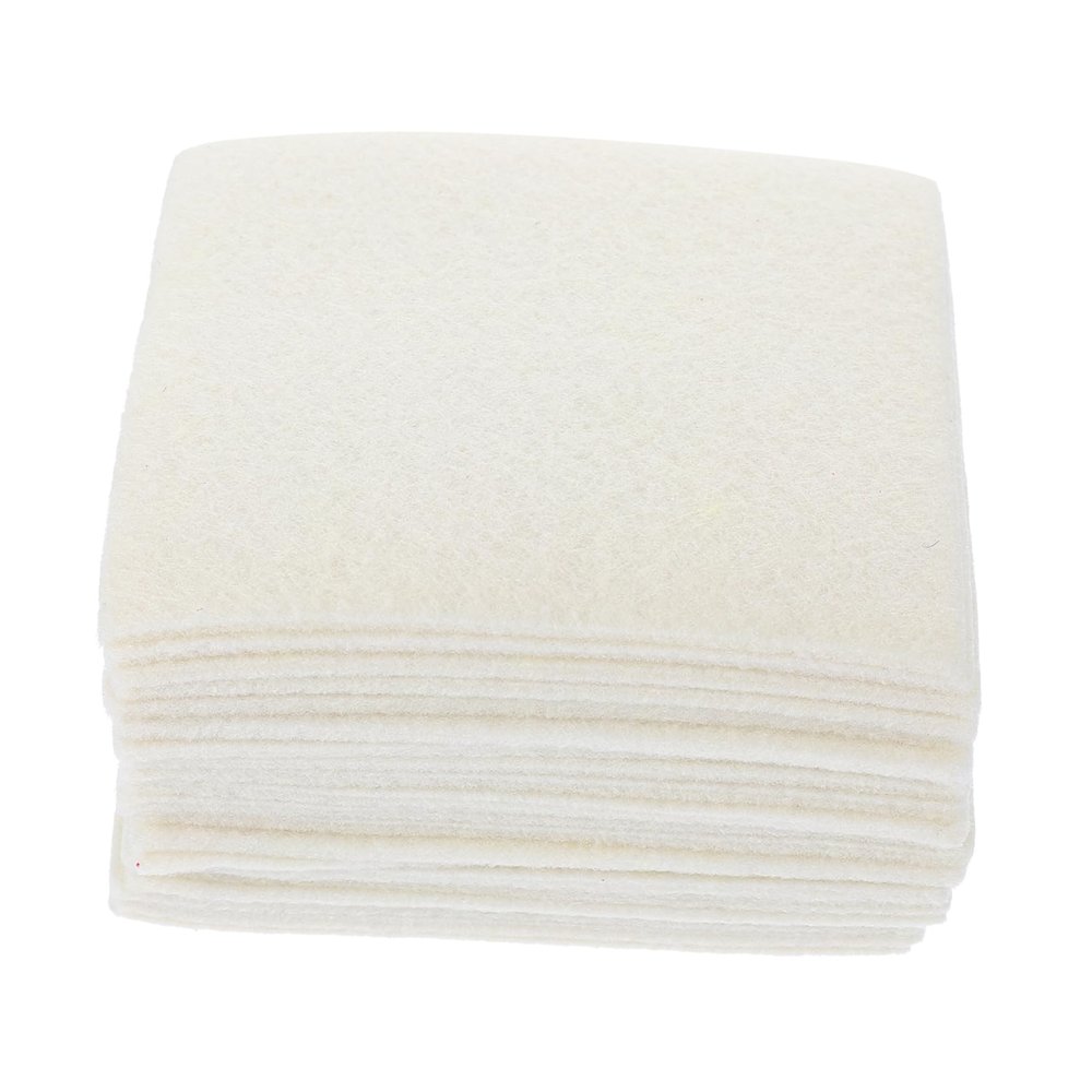 BIUDECO Hairdressing Heat Insulation Pad 20pcs Set Straightener Perm Mat Insulation Cotton for Hair Perm