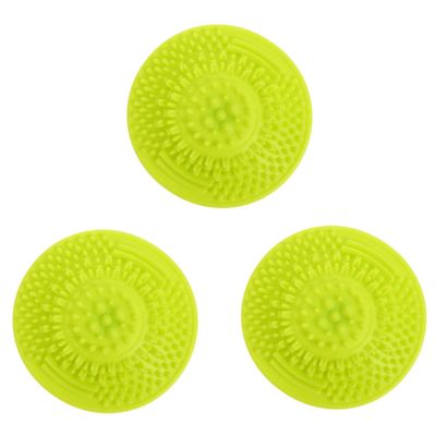 ASAKKURA 3pcs Silicone Makeup Brush Cleaning Pad Beauty Brush Cleaning Cup Dry Makeup Cleaner Mat