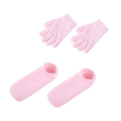 Didiseaon Moisturizing Socks Gel Foot Mask Socks for Women No-wash Foot Care Gel Cover Elastic and Comfortable