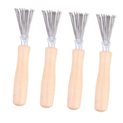 BIUDECO 4pcs Hair Brush Tool Comb Cleaning Rake Brush Cleaner Fine Comb Essential for Home Travel Salon