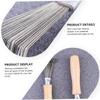 BIUDECO 4pcs Hair Brush Tool Comb Cleaning Rake Brush Cleaner Fine Comb Essential for Home Travel Salon view 2
