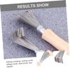 BIUDECO 4pcs Hair Brush Tool Comb Cleaning Rake Brush Cleaner Fine Comb Essential for Home Travel Salon view 3