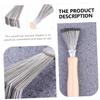 BIUDECO 4pcs Hair Brush Tool Comb Cleaning Rake Brush Cleaner Fine Comb Essential for Home Travel Salon view 4