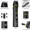 Beard Trimmer for Men, Electric Trimmer and Shaver 14 in 1 Wet/Dry Waterproof USB Type-C Professional Hair Clippers Mustache Trimmer Body Nose Ear Face Trimmer Gifts for Men view 4