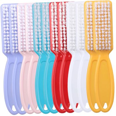 Didiseaon 24pcs Nail Brush for Nail Cleaning for Fingernails Toes and Hands Compact Design for Easy Storage and Travel Suitable for Men Women and Random Color
