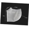 Didiseaon Ultra-lightweight Heel Protector Sleeve for Chapped Heel Socks Crack Set Arch Support White view 2