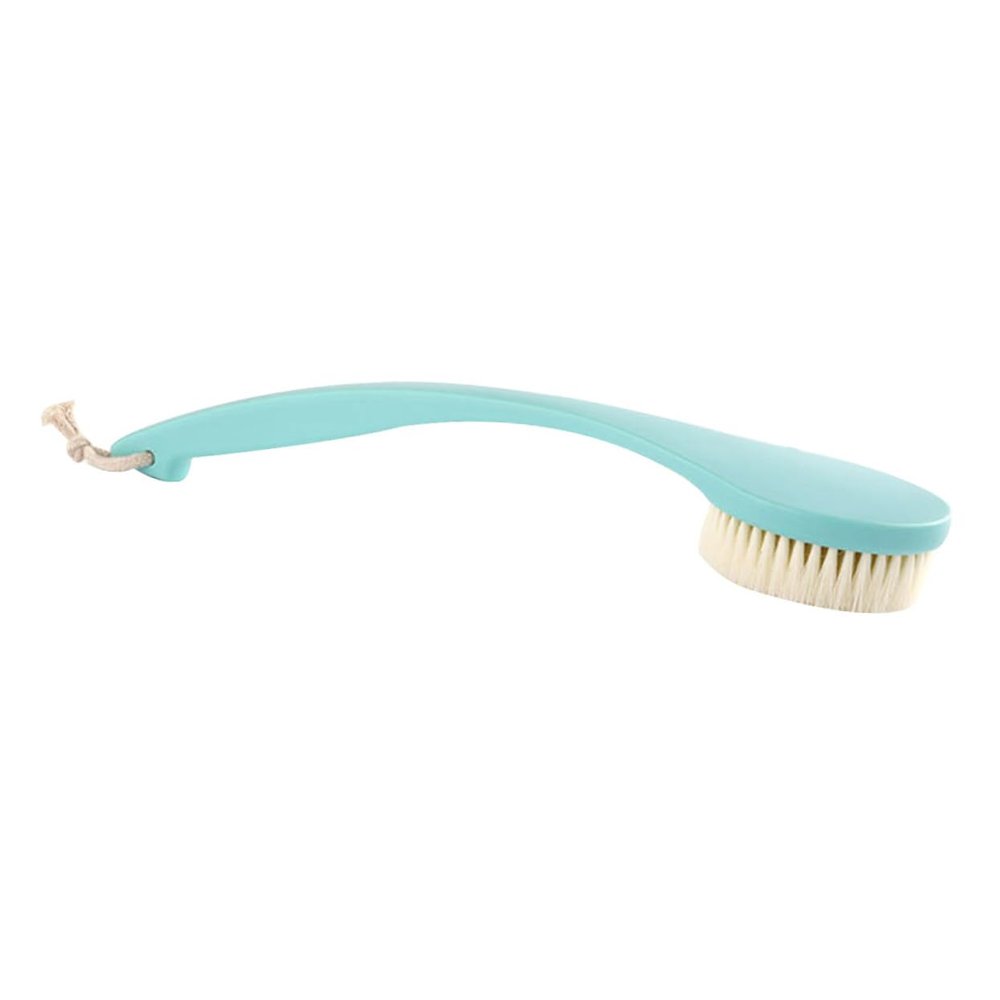 AUTSUPPL Handle Bath Brush for Back Scrubbing Soft Body Cleaning Tool Comfortable Shower Foaming Brush for Home and Travel Use