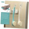 AUTSUPPL Handle Bath Brush for Back Scrubbing Soft Body Cleaning Tool Comfortable Shower Foaming Brush for Home and Travel Use view 2