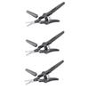WOONEKY 3pcs Nose Hair Scissors Eyebrow Trimmer Facial Grooming Scissors for Men Women Ergonomic Design for Precision Trimming of Eyebrows Nose Hair Beard More view 1