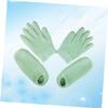 Didiseaon Hand Moisturizing Gloves Foot Masks Set Gel Spa Gloves Moisture Wicking Socks Toeless Socks Dry Hands Relief Beauty Spa Softening Treatment view 1