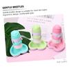 ASAKKURA 1pc Double-Headed Rose Facial Cleansing Brush Gentle Face Scrubber for Deep Cleaning Premium Bristles Makeup for Daily Skincare Routine view 3