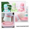 ASAKKURA 1pc Double-Headed Rose Facial Cleansing Brush Gentle Face Scrubber for Deep Cleaning Premium Bristles Makeup for Daily Skincare Routine view 4
