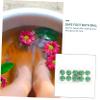 Healeved 10pcs Herbal Foot Bath Balls Relaxing Foot Care Soak Tablets for Healthy Skin for Sweating Relief and Comfort Each view 2