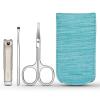 Nail Scissors Set Nail Clipper Sets, Portable Manicure Kits, Nail Clippers, Nail Files and Ear Picks, Personal Nail Care Tools for Men and Women Nail Clipper Set(B) view 1