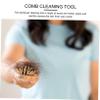 IWOWHERO Professional Comb Hair Cleaning Tool Metal Brush Cleaning Tool Comb Cleaner Perfect for Home or Salon view 3