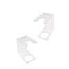 OHPHCALL 2pcs Men's Shaving Brush Base Razor Holder Portable Brush Rack for Home Travel view 2