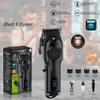 Hair Trimmer for Men - Electric Razor & Shaver, Cordless Hair Clippers Trimmers Set, Waterproof Mens Grooming Kit for Shaving Face, Mustache, Body, Hair Trimmer, Gifts for Men view 2