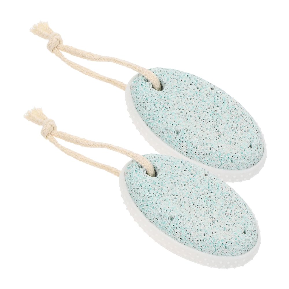 PLAFOPE 2pcs Pumice Stone for Feet Dead Skin Remover Callus Foot Care Tool Natural Stone