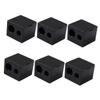 PLAFOPE 6pcs Professional Makeup Pencil Sharpener Eyebrow Shaper Tool for Brows view 1