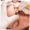 PLAFOPE 6pcs Brow Razor Face Shaver Brow Trimmer Brush Comb Eyebrow Shaper for Women Hair Removal Tool view 3