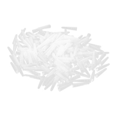 OHPHCALL 200pcs Tweezers Protective Covers Non-Slip Tip Sleeves for Stainless Steel Tweezers Safe and Portable Replacement for Dolphin and Bend Clips for Laboratory and Craft Use