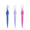 VINTORKY 3pcs Stainless Steel Eyebrow Trimmers for Women Brow Razor Facial Razors Portable Beauty Makeup Tools Hair Non-Slip Grip Travel-Friendly view 4
